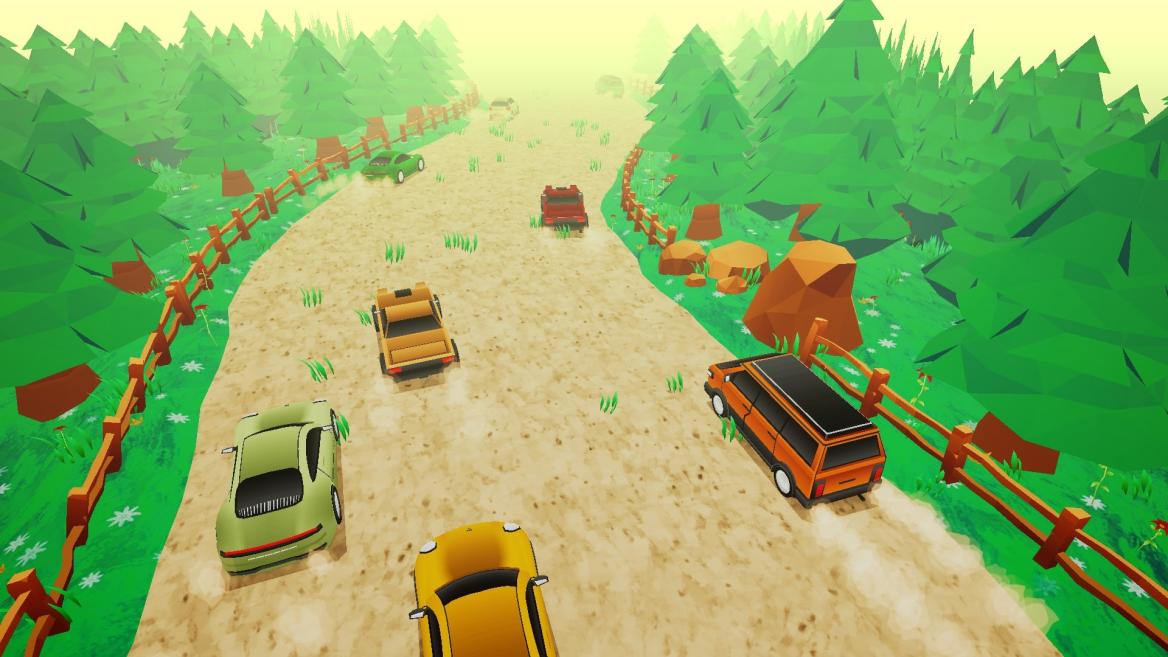 Let Me Pass : in game screenshot of forest universe