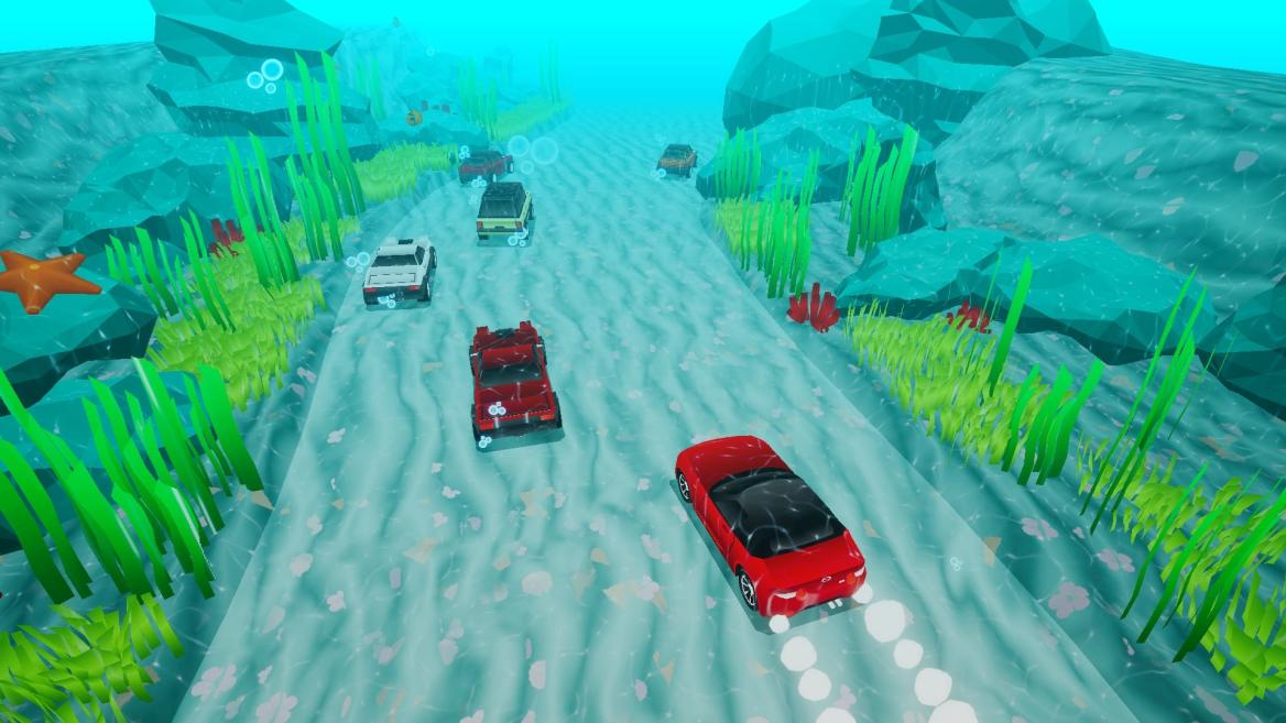 Let Me Pass : in game screenshot of aqua universe